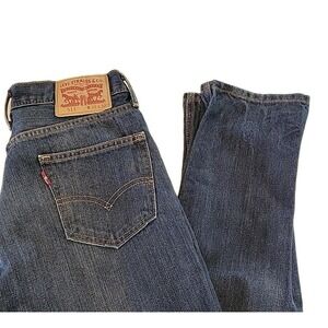 Levis Jeans Mens 29X32 Blue 511 Slim Fit Denim Pants Casual Y2K